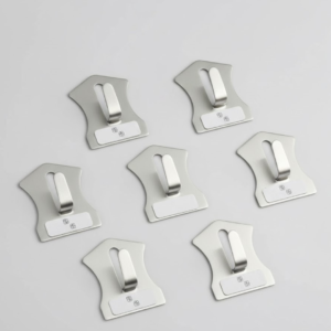 2092621755 Stainless Steel Wall Hooks – 18 Pc Heavy Duty Set | Styleva