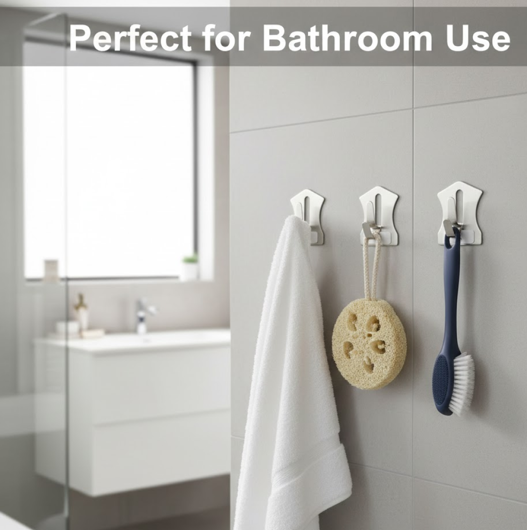 Stainless Steel Wall Hooks – 18 Pc Heavy Duty Set | Styleva