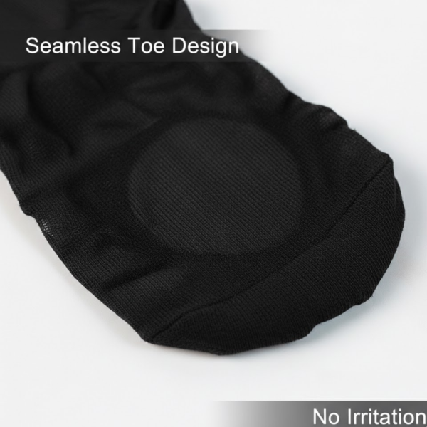 No-Show Liner Socks – Breathable Anti-Slip Comfort