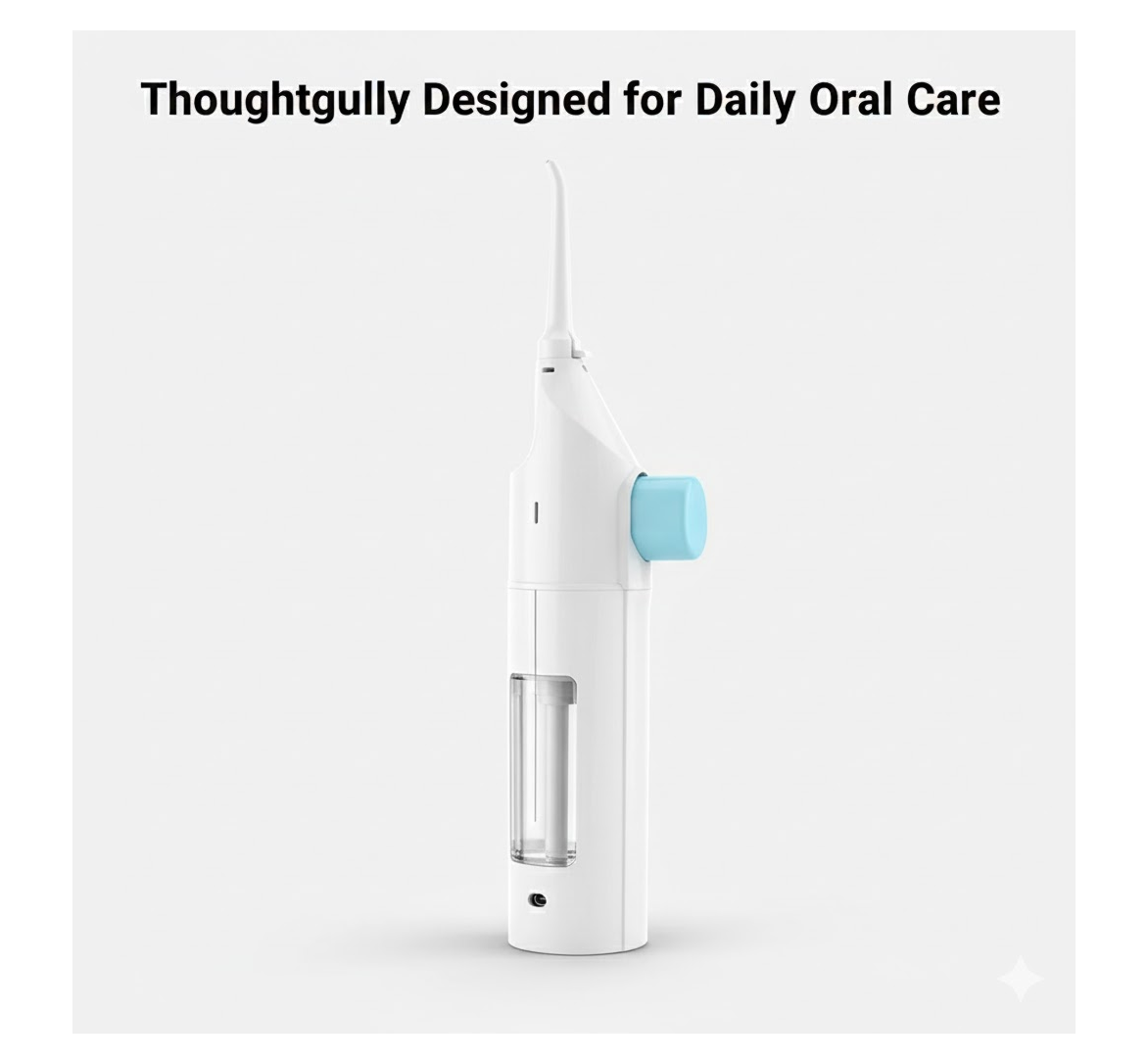 Water Flosser – Portable Smart Device for Gum Health | Velvet Wipe