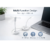 Portable USB Fan, Light & 3-Port Hub Combo for Laptops | Deskrova