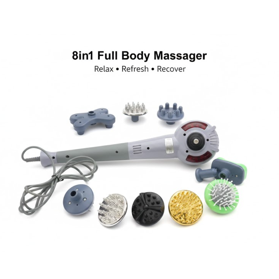 Full Body Massager – 8-in-1 Electric for Muscle Relief | Velvet Wellness