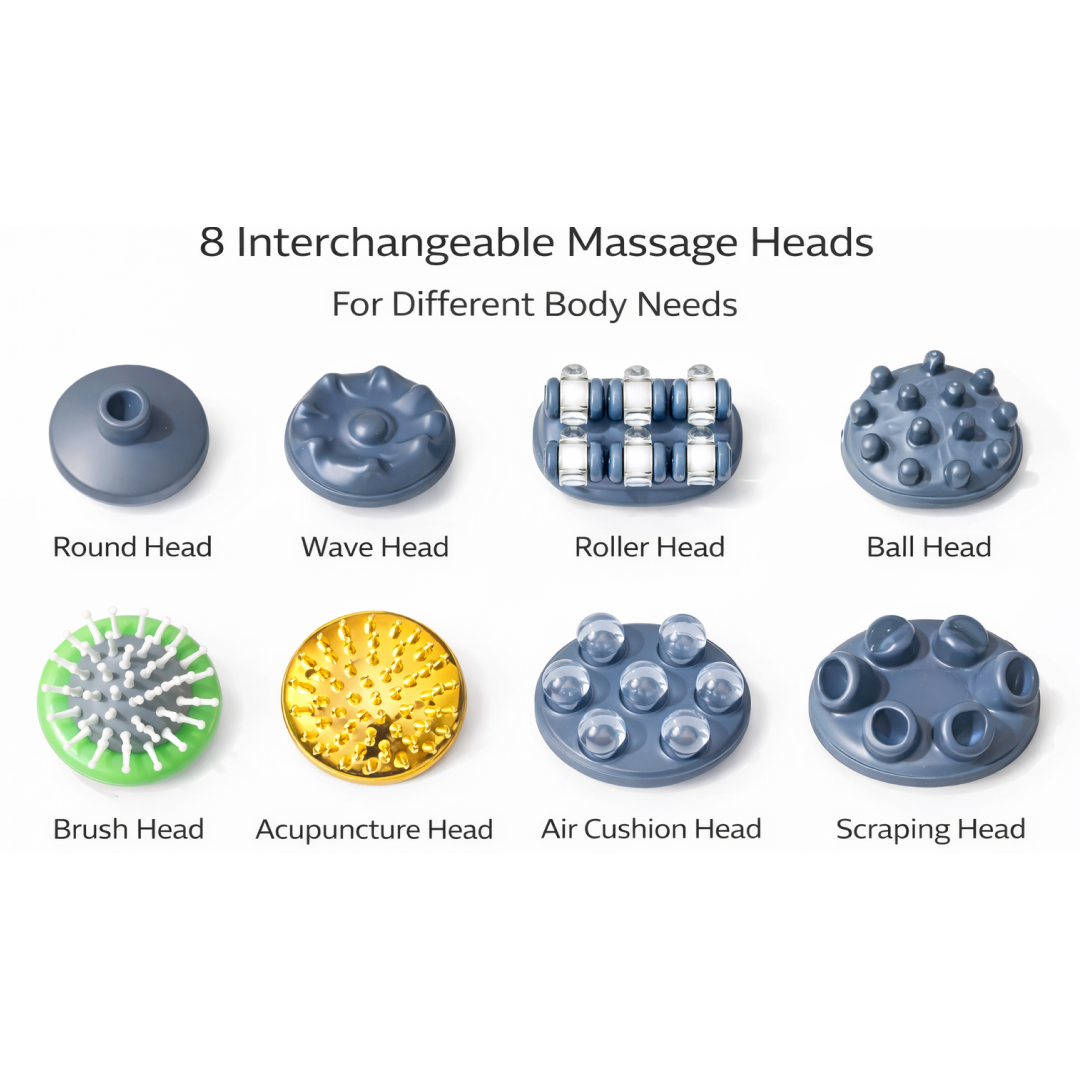 Full Body Massager – 8-in-1 Electric for Muscle Relief | Velvet Wellness