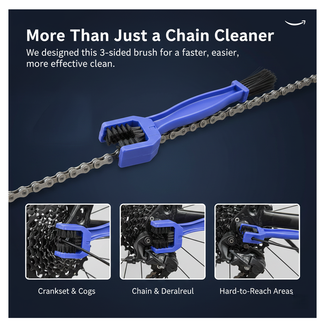 2092621864 Motorbike Chain Cleaner – Efficient 3D Brush Tool for Bikes | Velvet Wheels