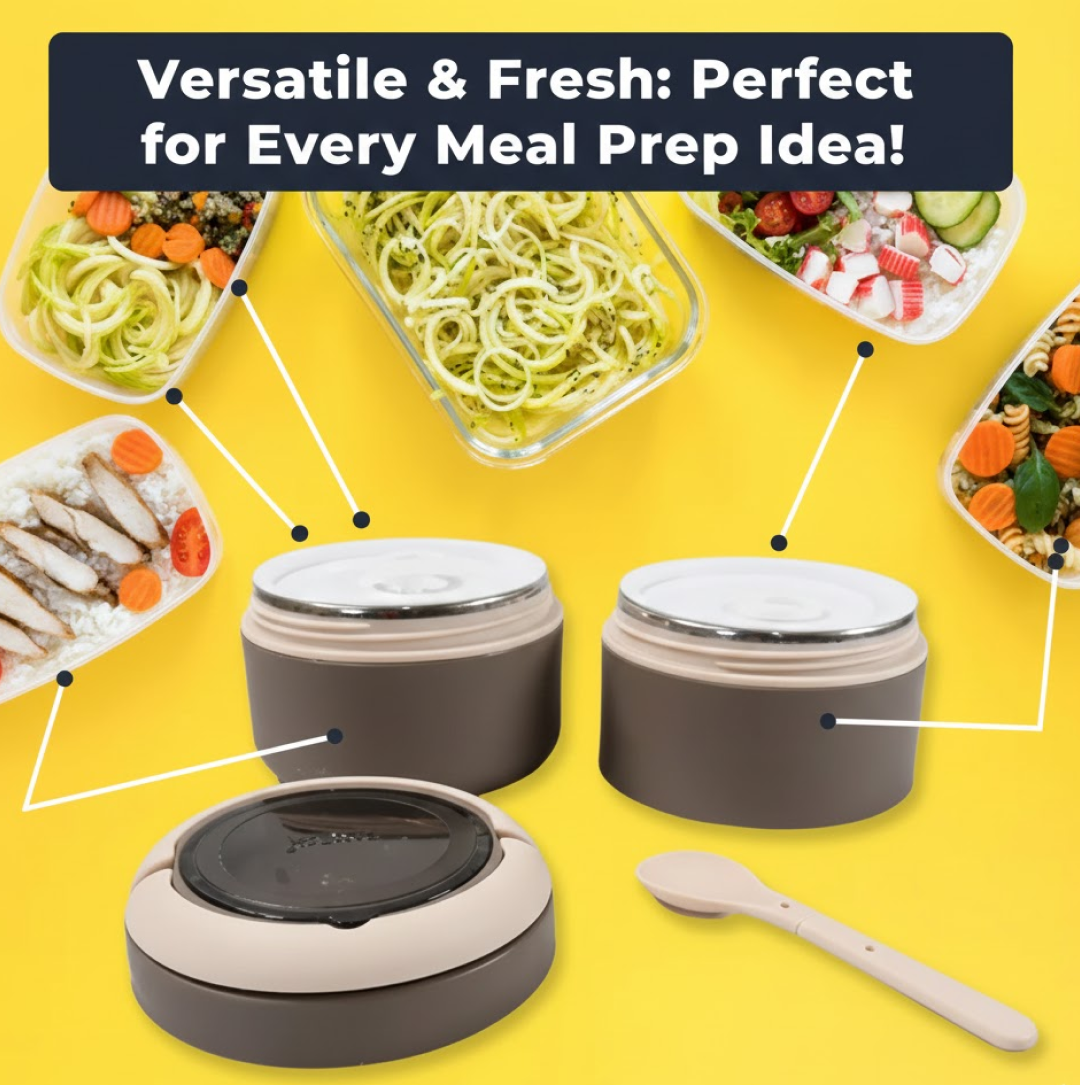 Stainless Steel Lunch Box – 2-Layer Leak-Proof for Office & School | Ganesh