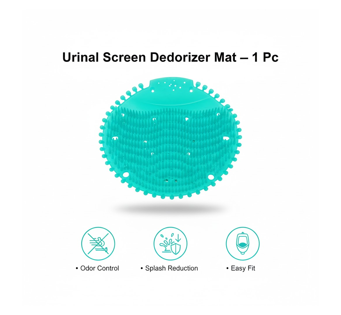 Urinal Screen Deodorizer Mat – Long-Lasting Odor Control & Anti-Splash