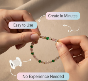 DIY Jewellery Making Kit – Complete Set with Colorful Beads & Accessories