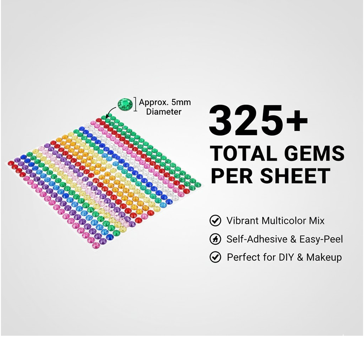 2092622144_1 Crystal Stickers – Self-Adhesive for Art & Craft Projects | Craftily