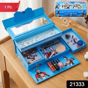 Multipurpose Folding Makeup and Jewelry Storage Box – Compact & Portable