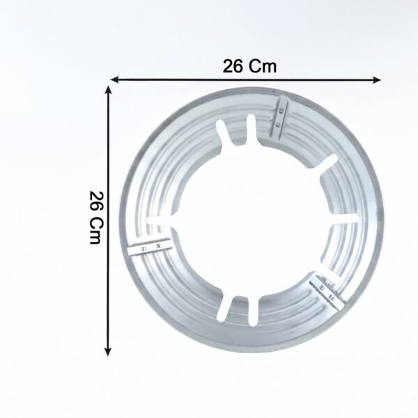 214df1f9-c4e2-4d2f-afb4-abcc2c747953 Gas Stove Burner Stand, Stainless Steel Wok Support Ring and Trivet (1 Pc)