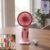 Mini Handheld Rechargeable USB Fan – Portable & Detachable Stand