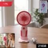 Mini Handheld Rechargeable USB Fan – Portable & Detachable Stand