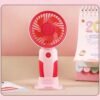 Mini Handheld Rechargeable USB Fan – Portable & Detachable Stand