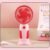 Mini Handheld Rechargeable USB Fan – Portable & Detachable Stand