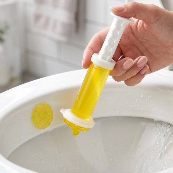 Flower-Shaped Toilet Gel Cleaner – Long-Lasting Freshness and Hygiene