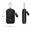 Car Key Case – Durable PU Leather with Zipper & Clip