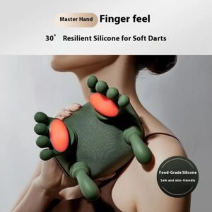 Neck & Shoulder Massager – Rechargeable Kneading with Heat Therapy