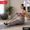 Pilates Bar with Resistance Bands – Full-Body Home Workout Kit