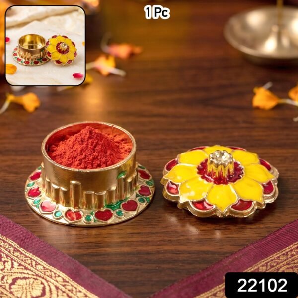 Kankavati Kumkum Box – Traditional Decor for Pooja Rituals
