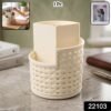 Apex Orbit 360° Rotating Organizer Stand – Durable Plastic Storage Solution