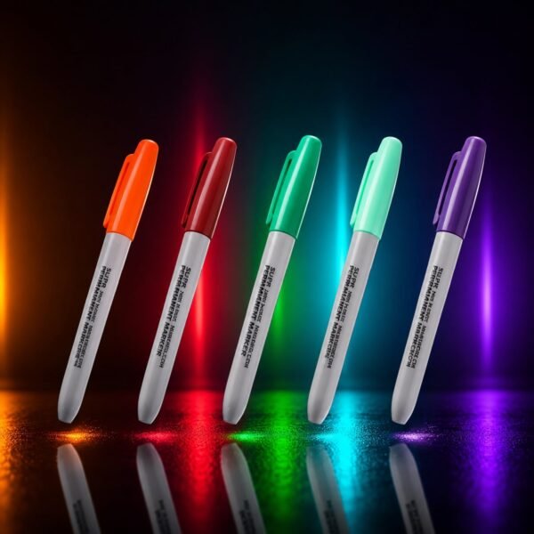 Permanent Marker – Waterproof, Quick-Dry Multicolor Writing Pen