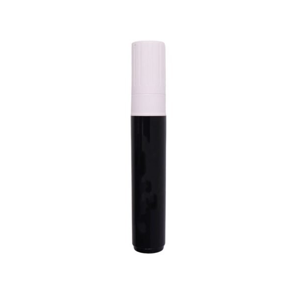 Black Chalk Marker Pen – Liquid Erasable for Chalkboard & Glass