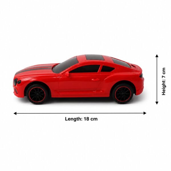 High-Speed Remote Control Sports Car – Durable, Bright Lights & Quick Movements