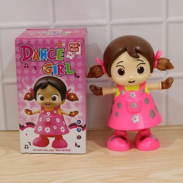 Dancing Girl Musical Light Toy – Kids' Entertaining Rotation and Music