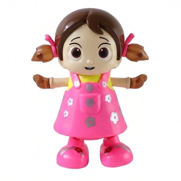 Dancing Girl Musical Light Toy – Kids' Entertaining Rotation and Music