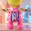 Dancing Girl Musical Light Toy – Kids' Entertaining Rotation and Music