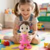 Dancing Girl Musical Light Toy – Kids' Entertaining Rotation and Music