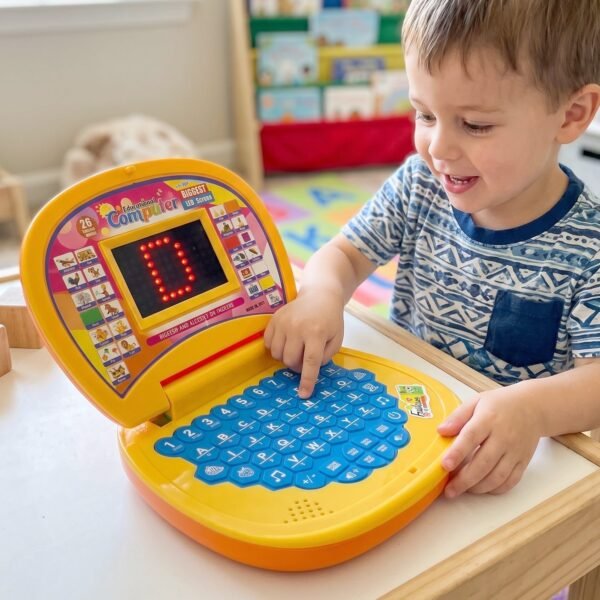 Kids Educational Laptop / Computer – Learning Alphabets, Numbers & Music