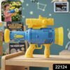 Automatic Bubble Gun – Rechargeable with Colorful Lights for Kids
