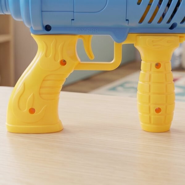 Automatic Bubble Gun – Rechargeable with Colorful Lights for Kids