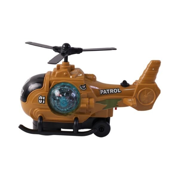 Military Spray Helicopter Toy – Lights, Music & Mist for Kids