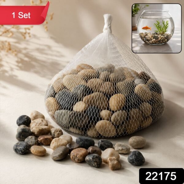 Decorative Natural Pebbles – Smooth River Stones for Home & Garden