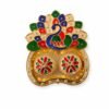 Peacock Shaped Kankavati – Traditional Puja Storage Box
