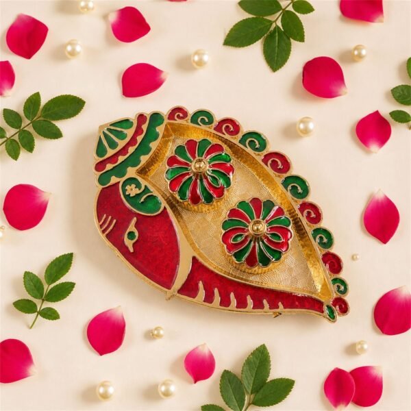 Kankavati Kumkum Holder – Elegant Traditional Puja Accessory
