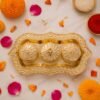 Kankavati – Elegant 3-Compartment Puja Holder for Sacred Rituals