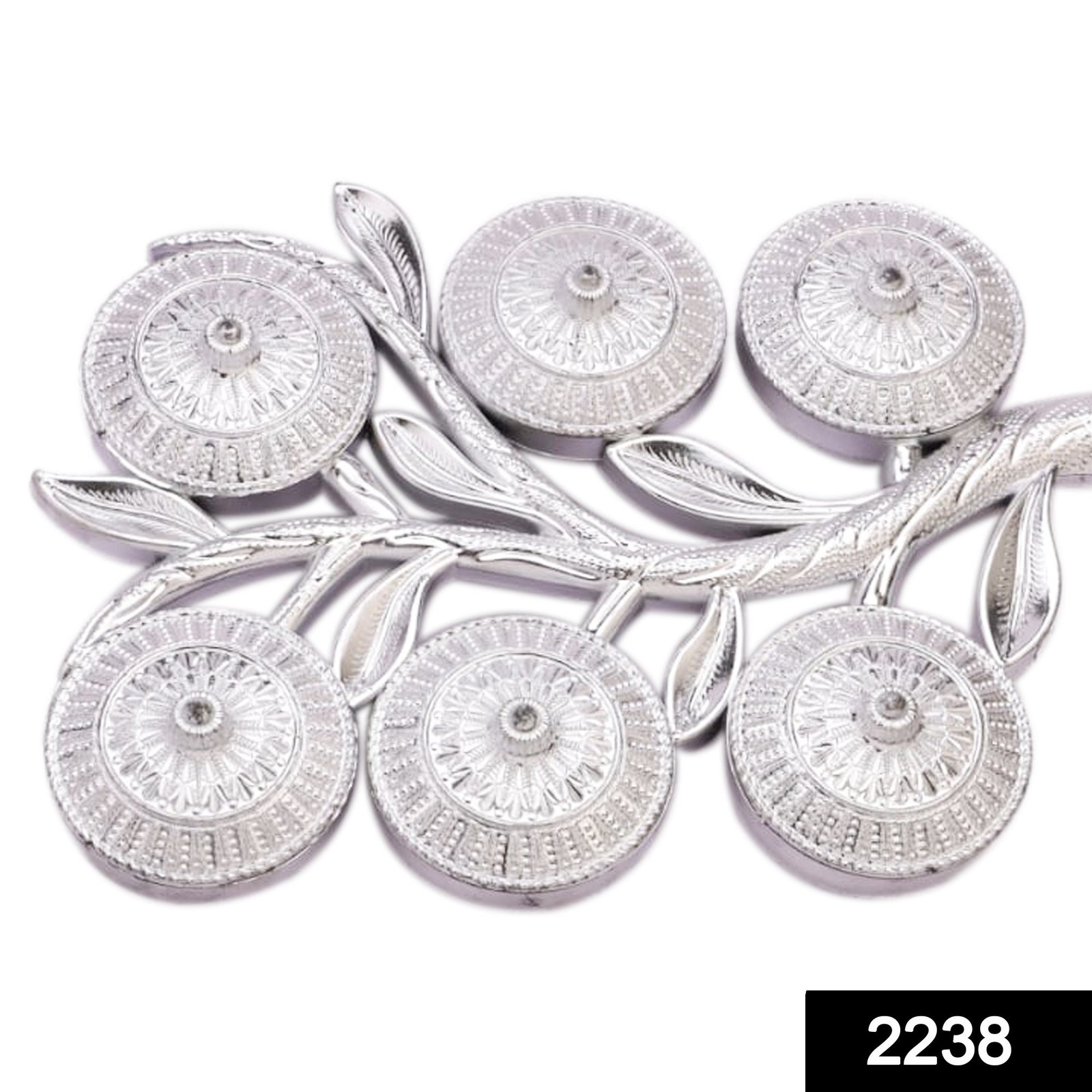 Mukhwas Dani Tray – 6-Compartment Tree Shape Serving | Styleva