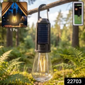 Solar Rechargeable Camping Lamp – Eco-Friendly & Portable Lighting