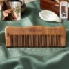 Natural Wooden Hair Comb – Anti Static for Silky, Tangle-Free Hair
