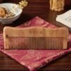 Natural Wooden Hair Comb – Anti Static for Silky, Tangle-Free Hair