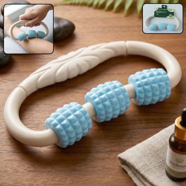 Muscle Relief Roller – Handheld Body Massager for Relaxation and Recovery