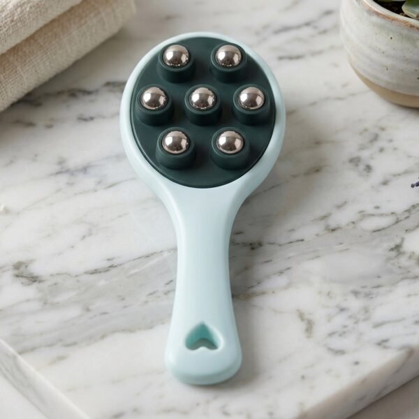Handheld Body Massager – 7 Steel Balls for Muscle Relief