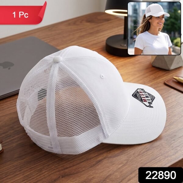 22890-02-sku_7493d50a-e063-4b54-8ee1-8ad761b7824a Breathable Mesh Trucker Cap – Unisex Fashion for Outdoors & Casuals