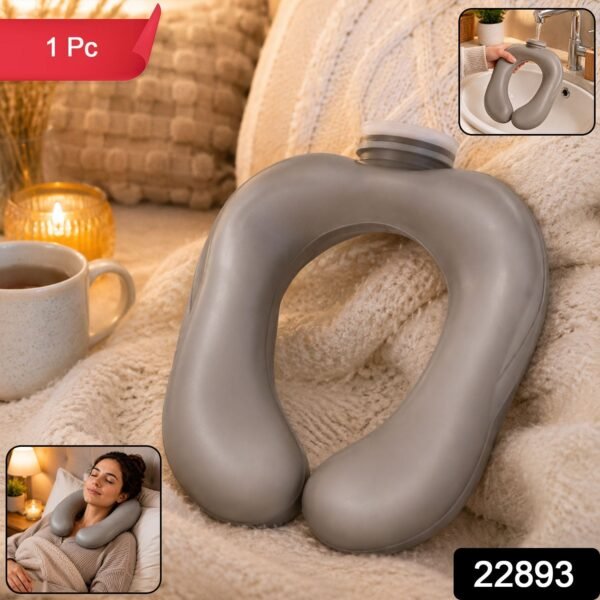 U Shape Hot Water Bottle – Neck & Shoulder Pain Relief & Warmth