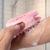 Soft Silicone Body Bath Scrubber Back Brush for Shower Cleaning and Massage (1 Pc)
