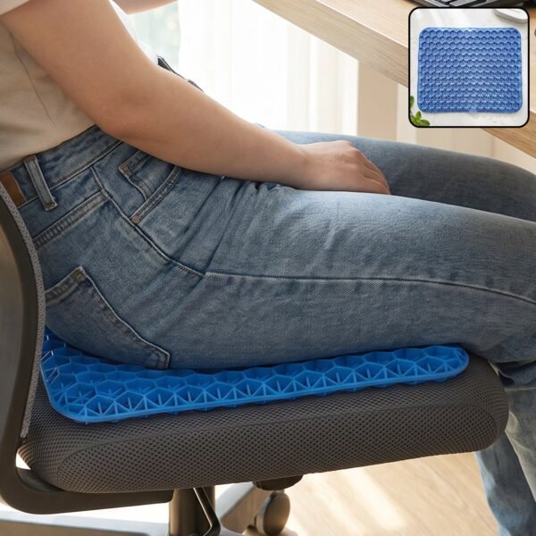 Honeycomb Gel Egg Sitter Cushion for Office Chair, Car Seat and Home Use (1 Pc)