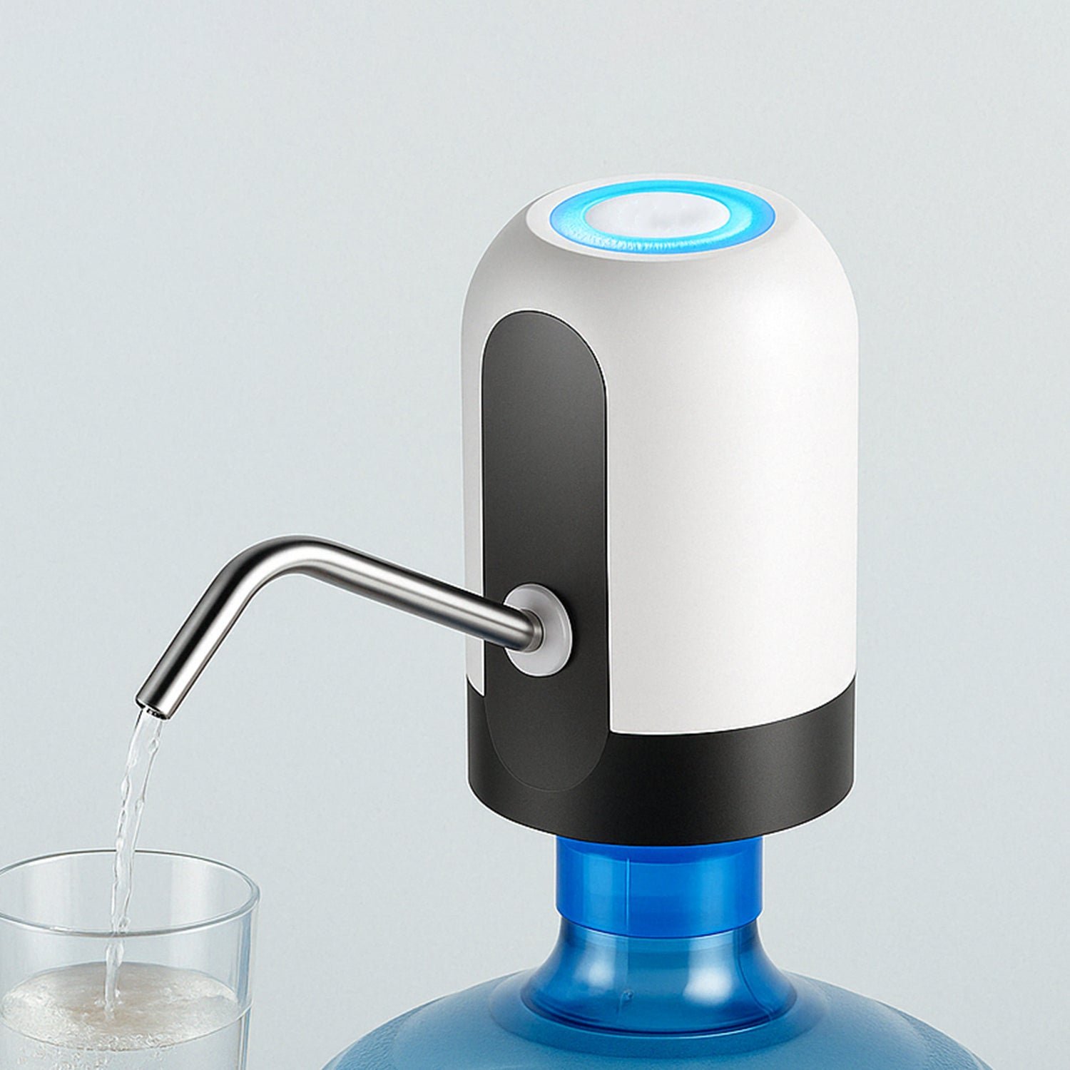 Automatic Water Pump – USB Rechargeable for 20L Bottles | Tidy Table